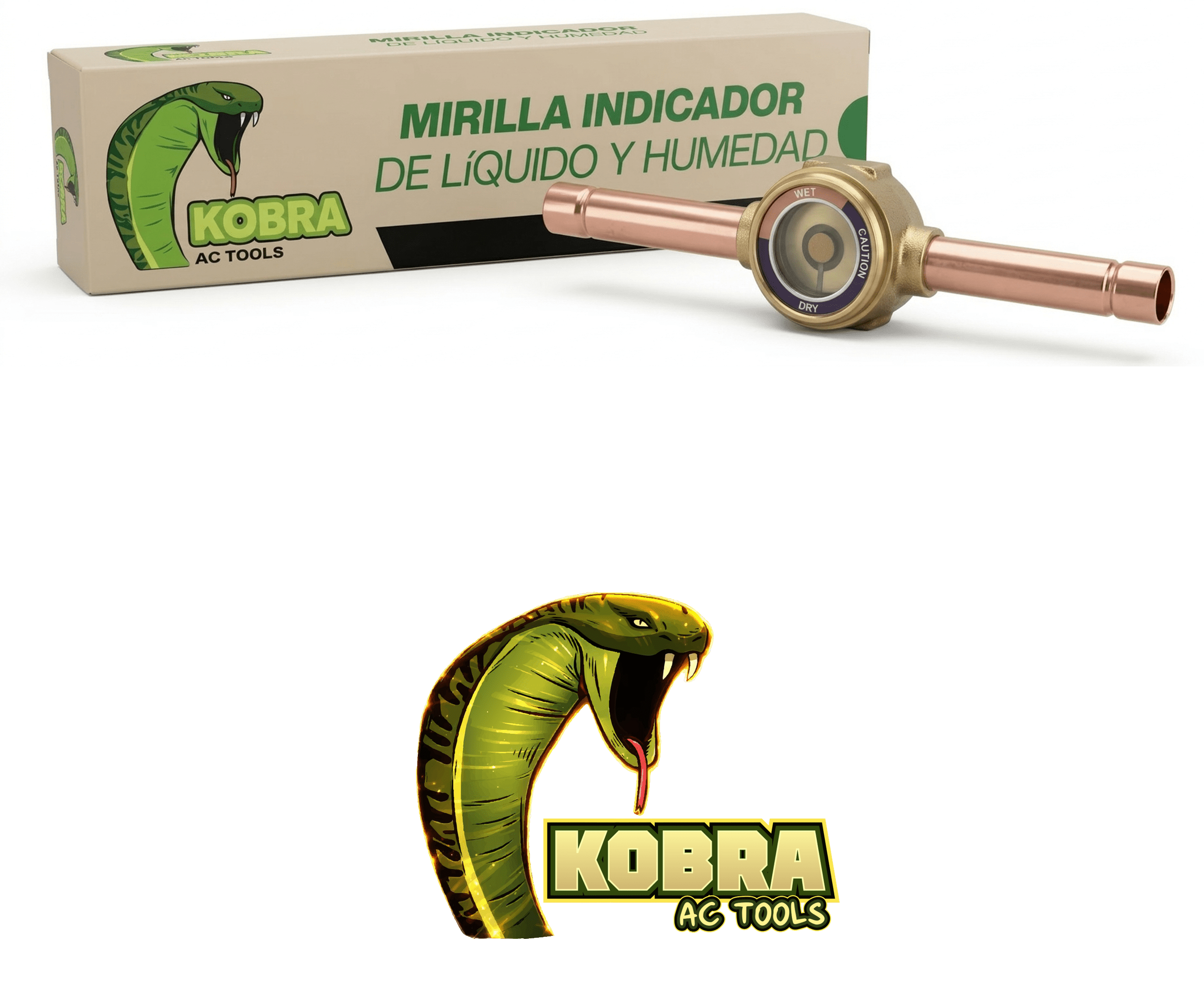 Mirilla Indicadora de liquido y humedad