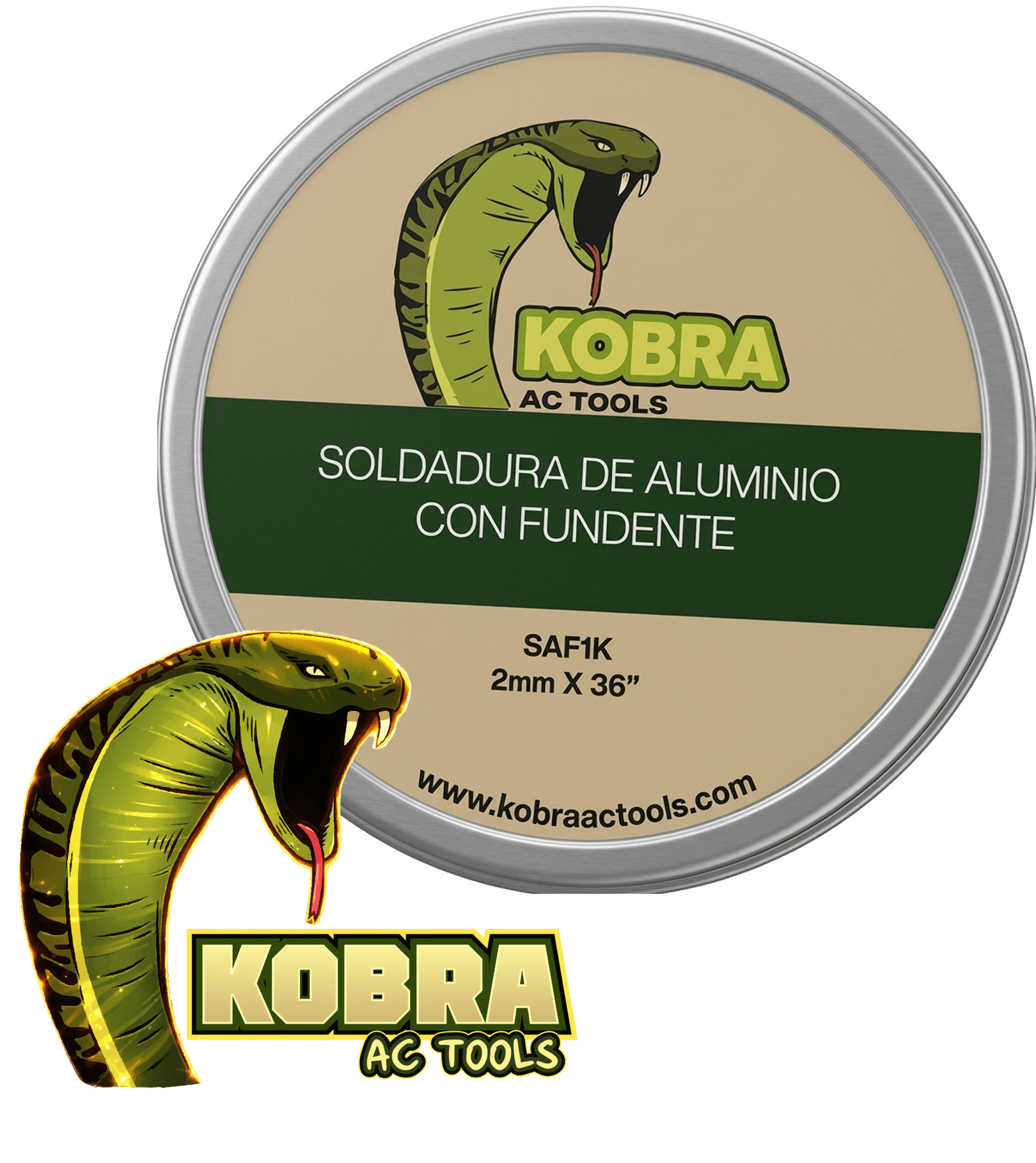 Soldadura de aluminio con fundente